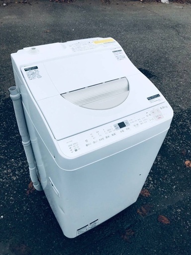 ♦️EJ1303番SHARP電気洗濯乾燥機 【2017年製】