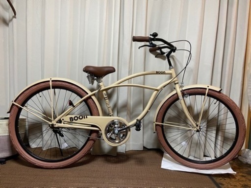 お値下げしました。新品未使用!ビーチクルーザー 26インチ