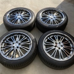 ANHELO アネーロ　20インチ　アルミホイール　タイヤセット⭐︎ 中古