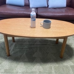 木製　カフェテーブル