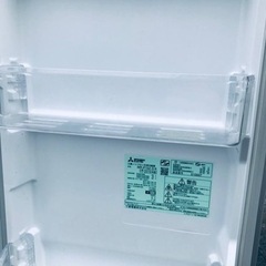 ET1325番⭐️三菱ノンフロン冷凍冷蔵庫⭐️