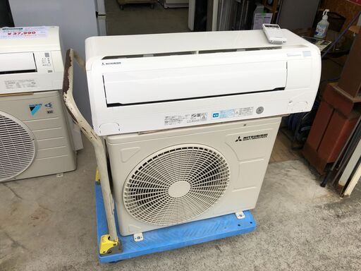 【動作保証あり】三菱重工 BEAVER 2017年 2.2kw 6畳用 ルームエアコン SRK22TV【管理KR322】