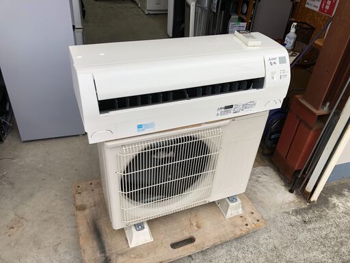 【動作保証あり】MITSUBISHI 2018年 2.2kw 6畳用 ルームエアコン MSZ-GE2218【管理KR323】