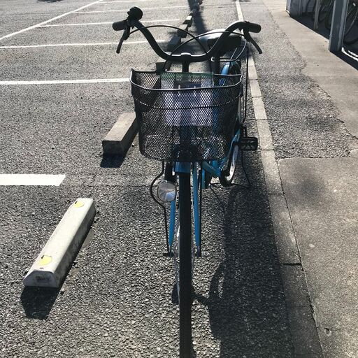 ★ジモティ割あり★  自転車 27 青 クリーニング済み KJ1048