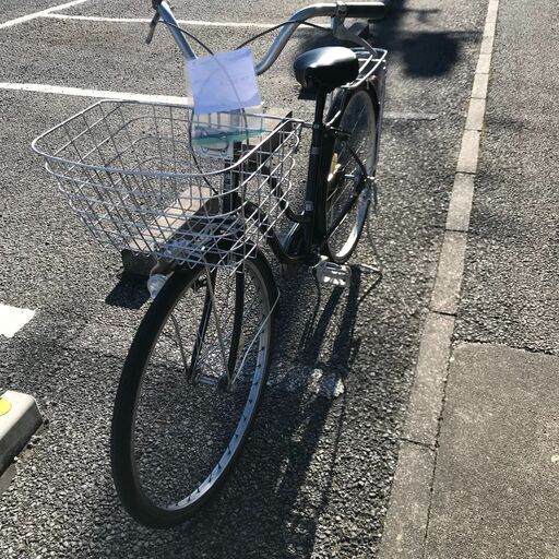 ★ジモティ割あり★  自転車 26 黒 クリーニング済み KJ1050