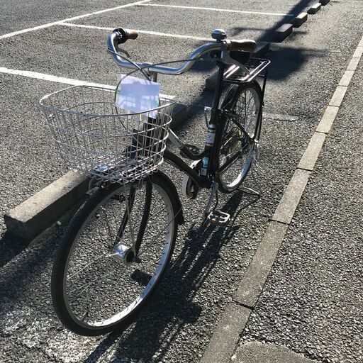 ★ジモティ割あり★  自転車 24 茶 クリーニング済み KJ1053