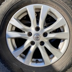 日産 エルグランド 16インチ 5穴 ガリ傷無