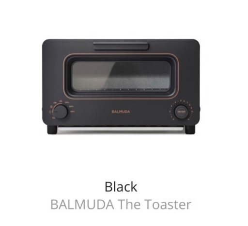 【新品】BALMUDA The Toaster BLACK