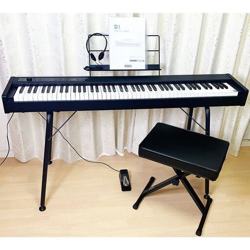 〓お渡し完了〓☆極美品！☆【コルグ｜電子ピアノ・D1】〜19年製・椅子等セット