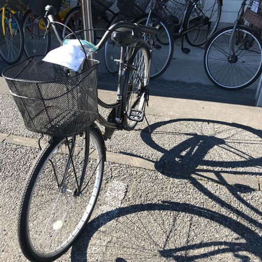 ★ジモティ割あり★  自転車 26 黒 クリーニング済み KJ1058