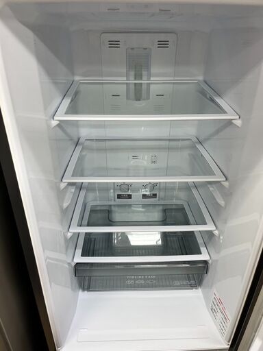 【レガストック川崎本店】MITSUBISI 三菱 ノンフロン冷凍冷蔵庫 168L MR-P17F-H 2020年製 マットチャコール