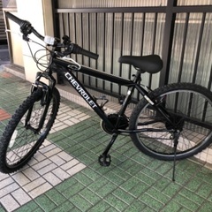 🔹マウンテンバイク🔹Chevrolet(シボレー)18段、前後タイヤ新品です✨