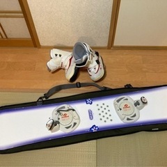 スノーボード　ステップインブーツ　（24.5cm）セット