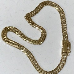 K18 6面ダブル喜平 9.9g