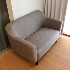 美品☆ B-COMPANY 2人掛けソファー ラブソファー