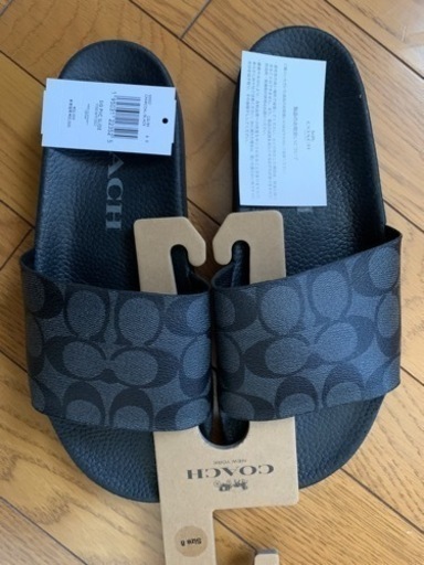 お買い得　coach コーチ　スライド　サンダル　メンズ　G3507 サイズ8 26センチ程度