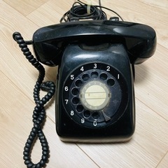 黒電話　昭和レトロ黒電話