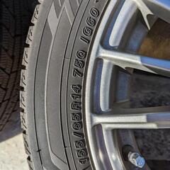 【お話中】N-BOX用スタッドレスタイヤ 155/65 R14