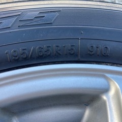 195/65R15 スタッドレス&アルミ中古4本セット