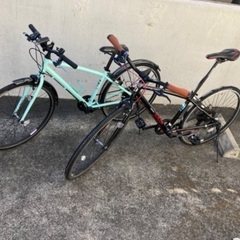 子供用自転車2台(1台は大人化)