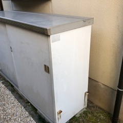 【決定・再組立できました】引取限定（福岡県小郡市）イナバ物置 MGX-10B スリムマン