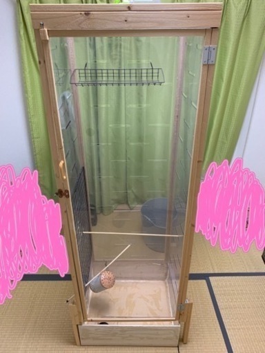 ★値引きオークション★【スーパーハイゲージ】164センチ　小動物や鳥の飼育