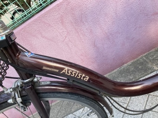 ブリジストン　YAMAHA　電動アシスト自転車 チャイルドシート付き　ジャンク ブリジストン YAMAHA 電動アシスト自転車 チャイルドシート付き