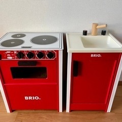 BRIOのキッチンセット＋食材おもちゃ付き