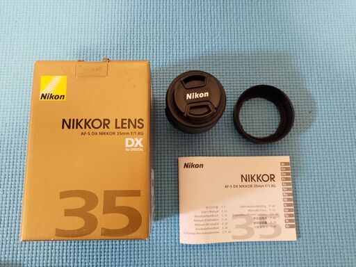 NIKKOR AF-S DX 35mm F1.8 単焦点レンズ　【美品】