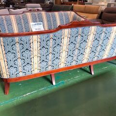 【愛品館八千代店】アンティーク調　3人掛ソファ