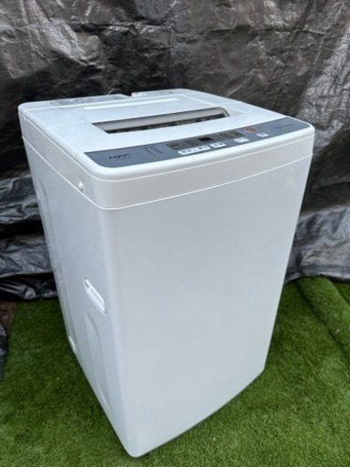 ✨2020年製✨アクア　6.0kg洗濯機　AQW-S60H