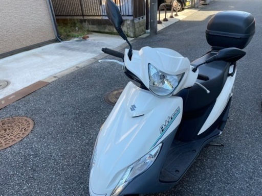 事故車 リード125 走行距離 3254km バイク