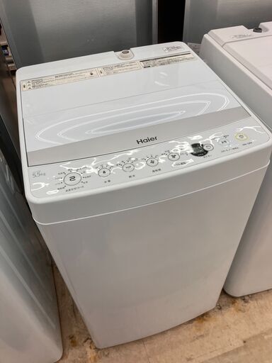 【お値下げ致しました！！】Haier ハイアール 5.5㎏洗濯機 2018年式 JW-C55BE No.4344● ※現金、クレジット、スマホ決済対応※