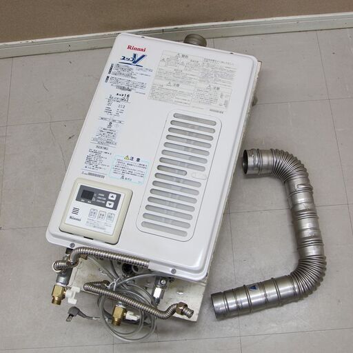 給湯器 Rinnai ユッコ16 RUX-V1611SWFA-E 都市ガス用 2012年製 (E1361sxwY)