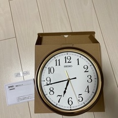 未使用　SEIKO 壁時計　KX271Bです。