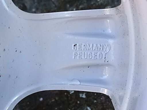 プジョー5008［T8］純正16インチアルミホイール4本セット［7J +29  