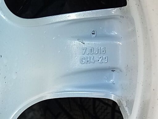 プジョー5008［T8］純正16インチアルミホイール4本セット［7J +29  