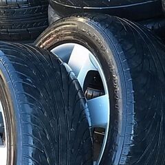 プジョー5008［T8］純正16インチアルミホイール4本セット［7J +29 PCD108 4H / 215/55R16 / センターキャップ付属］♪