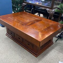 リサイクル市場エコ伊川谷】火鉢付座卓 囲炉裏座卓 座敷机【取りに来