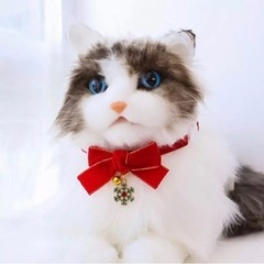 猫ちゃん用　Mサイズ　クリスマスアクセサリー　首輪　チョーカー
