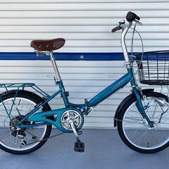 リサイクル自転車(2209-034)　ミニサイクル(折り畳み式)...