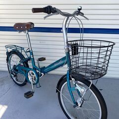 リサイクル自転車(2209-034) ミニサイクル(折り畳み式) 20インチ