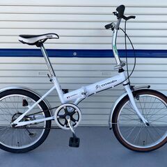 リサイクル自転車(2211-008)　ミニサイクル(折り畳み式)...