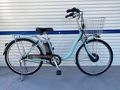 格安人気 リサイクル自転車(2211-002)　電動アシスト自転車(ブリヂストン) 8.0Ah 24インチ 電動アシスト自転車