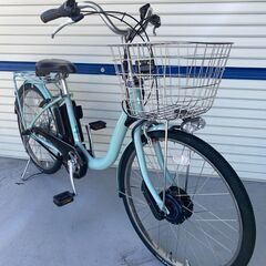 リサイクル自転車(2211-002)　電動アシスト自転車(ブリヂストン) 8.0Ah 24インチ 