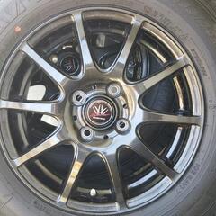 ノートで2ヶ月使用 2021製スタッドレス+アルミ