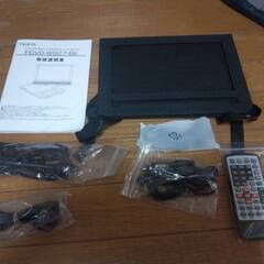 夢グループ　ポータブル多機能プレーヤー　９インチ　テレビ・DVD・CD・画像など