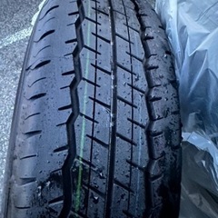 ハイエース 新車外し 4本セット 195/80R15 ダンロップ S GL