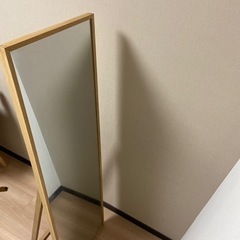 【家具】無印良品　木目調全身鏡