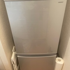冷蔵庫　SHARP SJ-D14D-S 2018年製